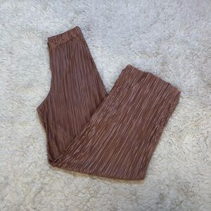 NWT Light Pink High Rise Wide Leg Pants